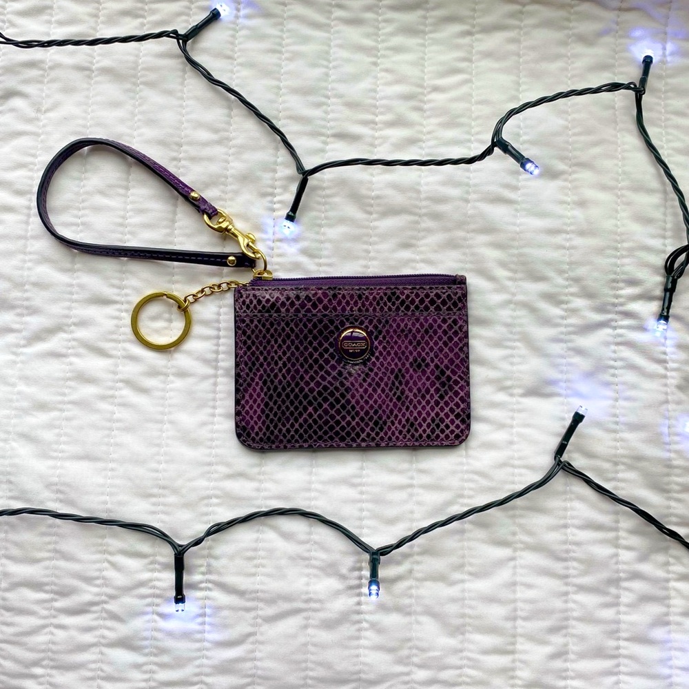 Coach wristlet